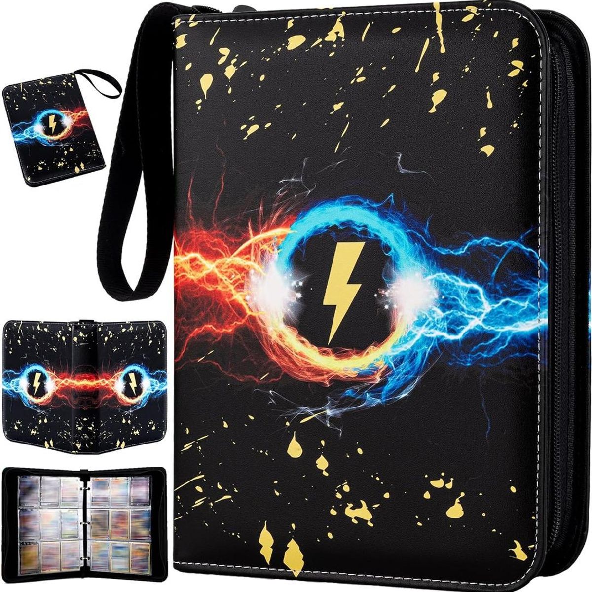 GENERICO - Carpeta para Tarjetas Coleccionables - 900 Tarjetas