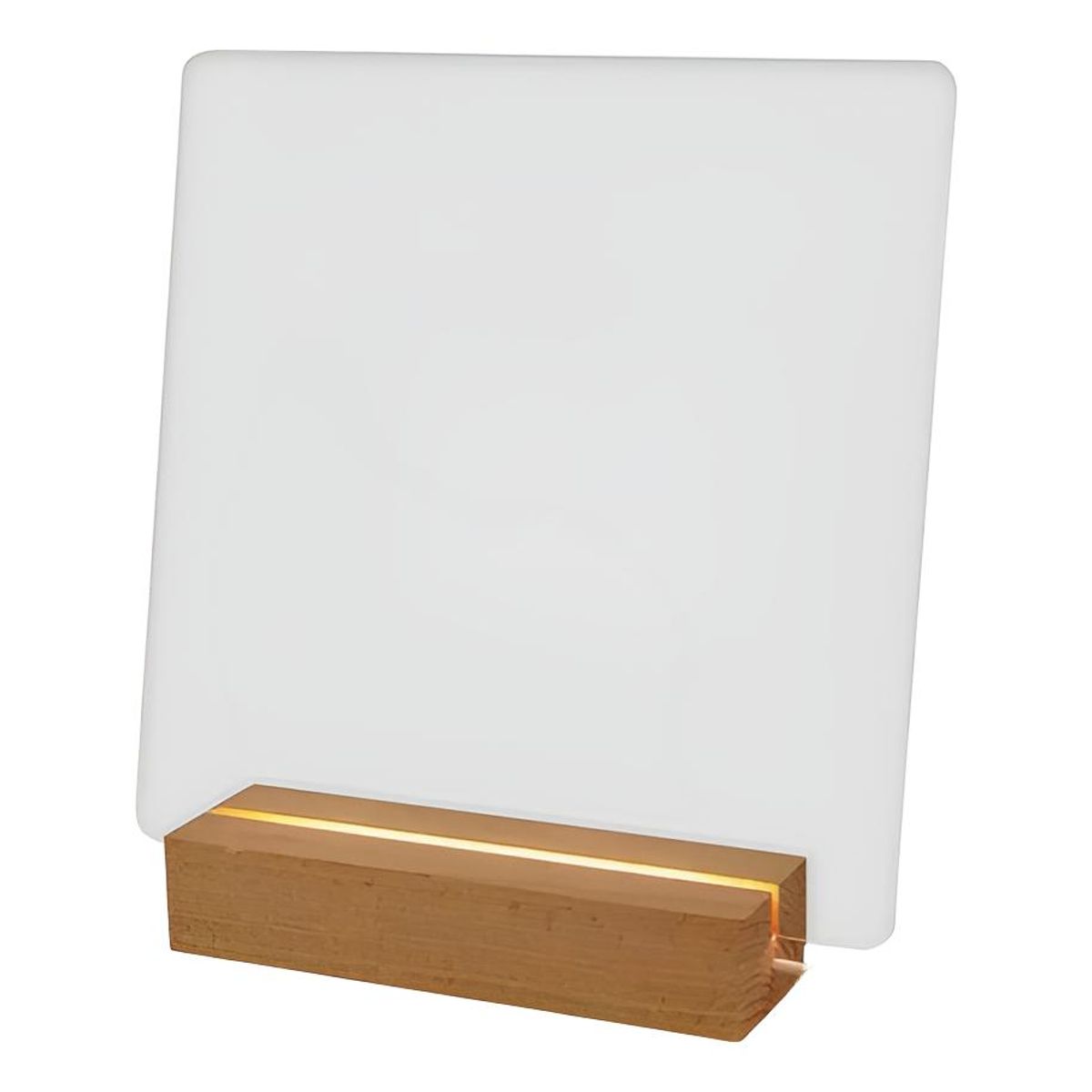 GENERICO - Pizarra Acrílica LED con Soporte y Plumones de Borrado en Seco