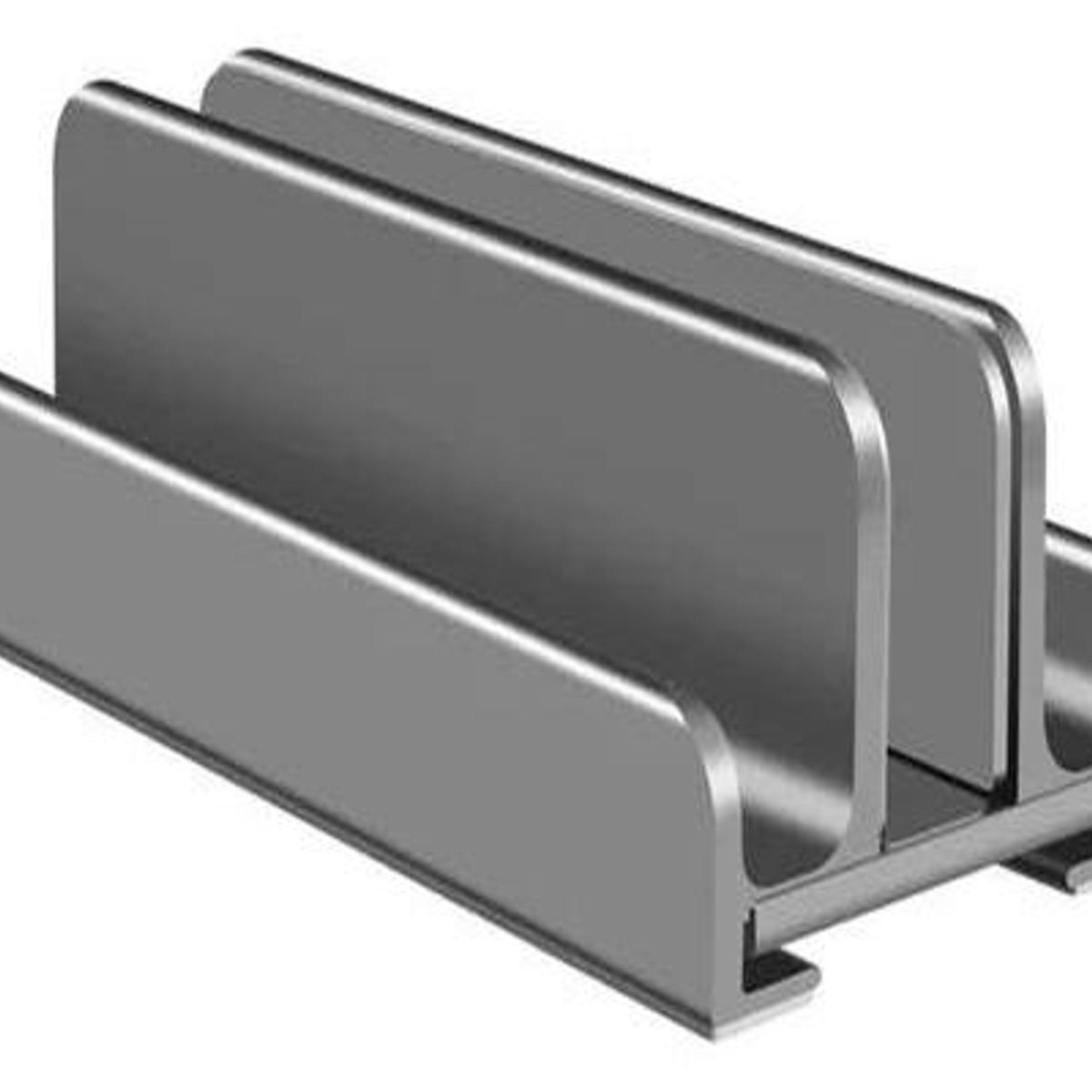 GENERICO - Soporte Vertical Ajustable para Laptop y Smartphone