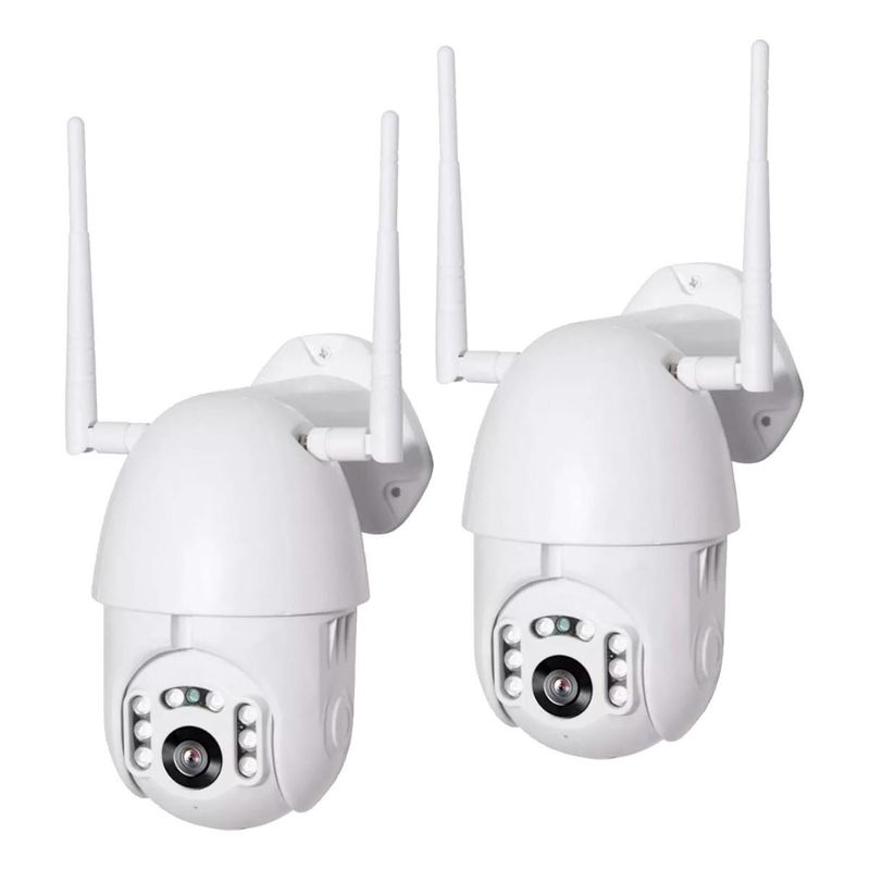 GENERICO - Cámara IP HD Infrarroja Impermeable con Movimiento y WiFi