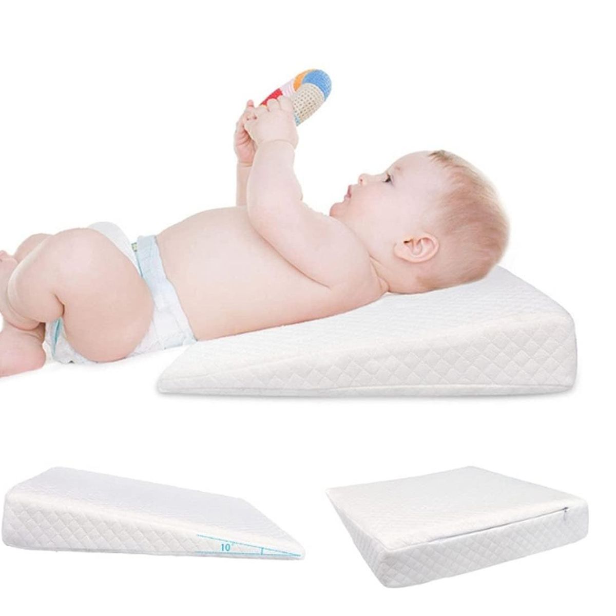 GENERICO - Cojín Almohada Antireflujo Triangular para Bebés