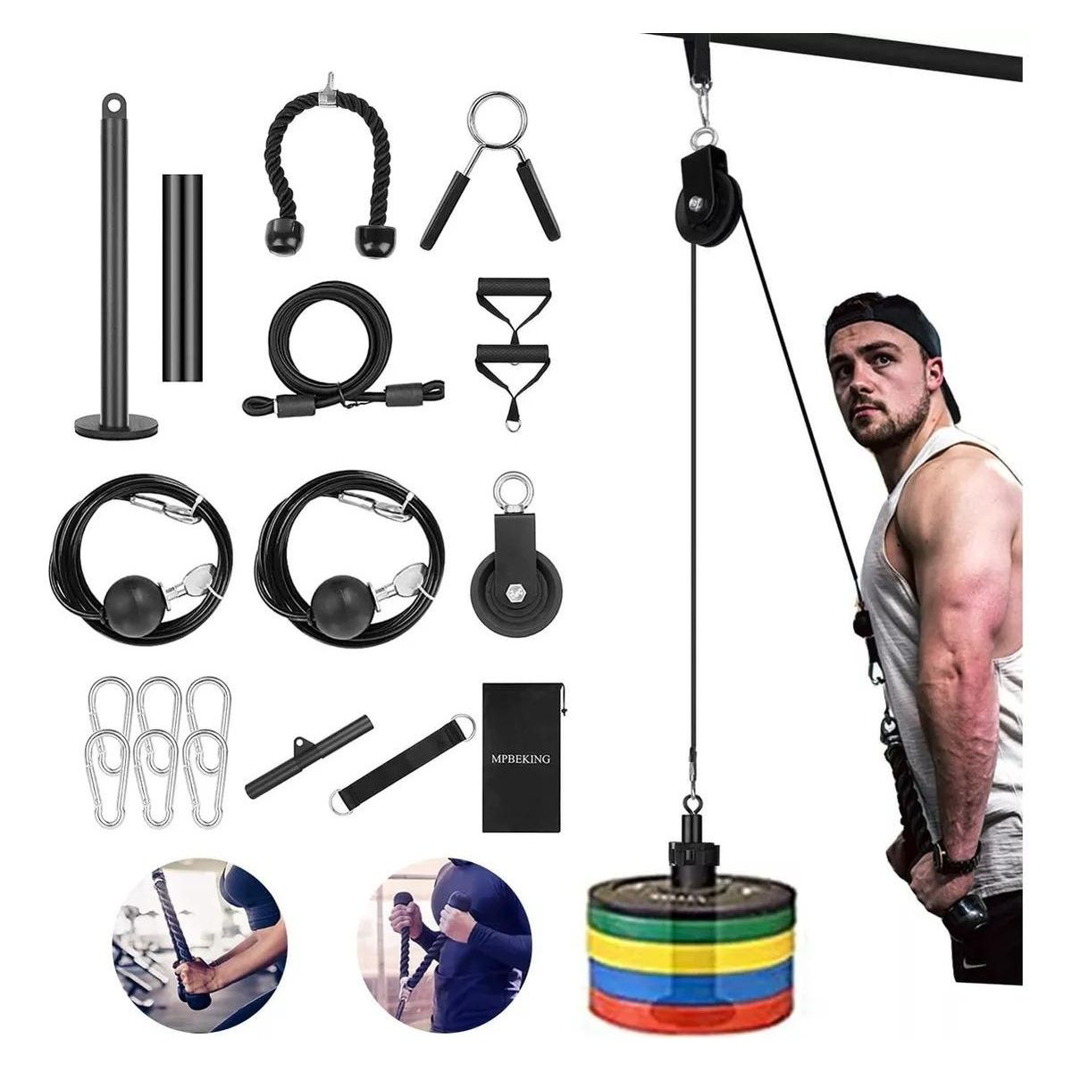 GENERICO - Polea Elevadora de Cuerda para Entrenamiento en Casa