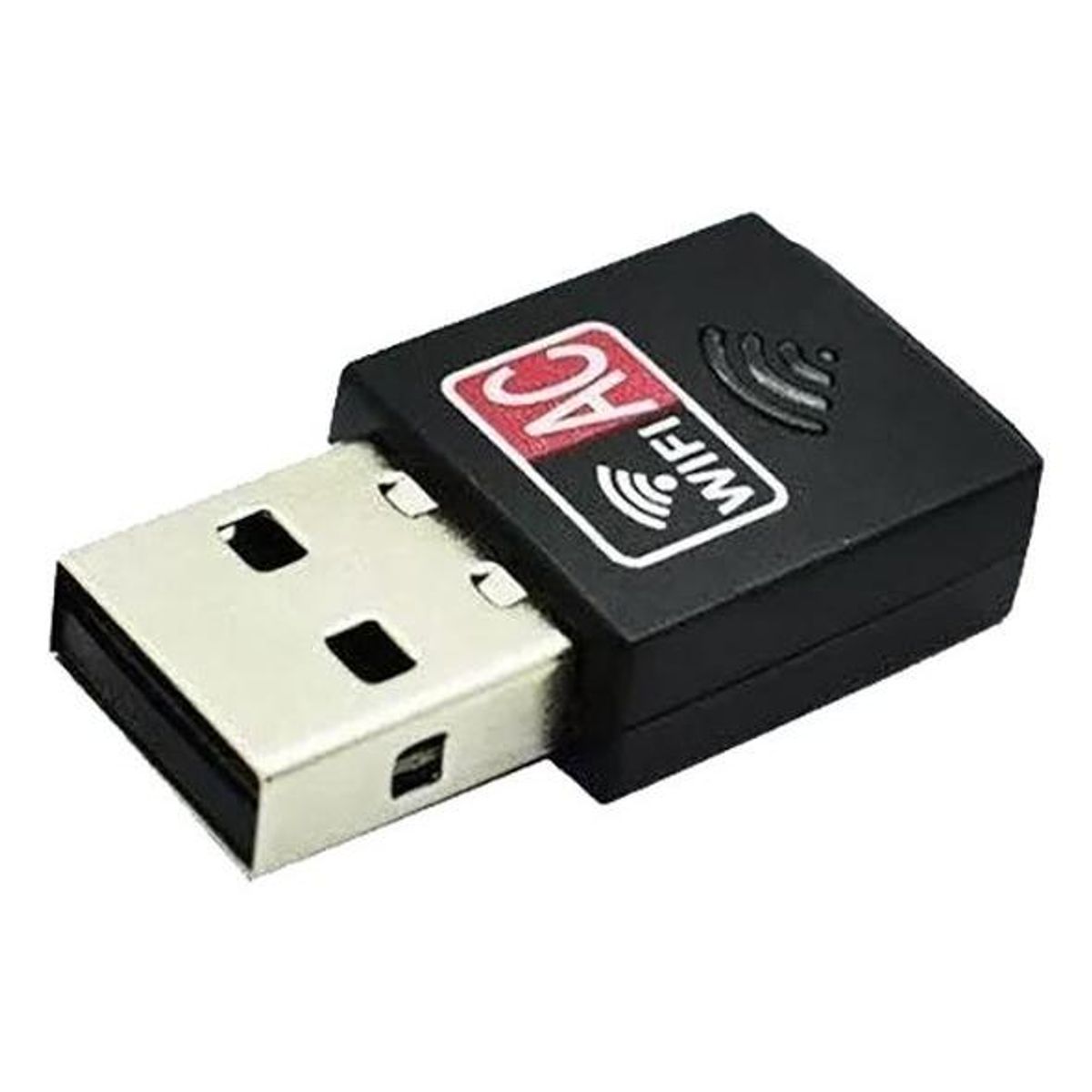 GENERICO - Receptor Wifi USB 20 Adaptador Inalámbrico 600 Mbps