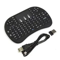 GENERICO - Teclado Inalámbrico con Touchpad y Alcance de 10 Metros.