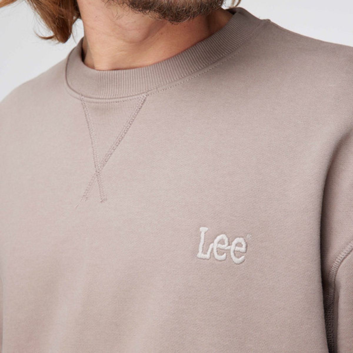 LEE - Poleron Hombre  Plain Crew Sws  Lee Iron