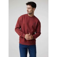 Poleron Hombre Ls Crew Sws Original Brick