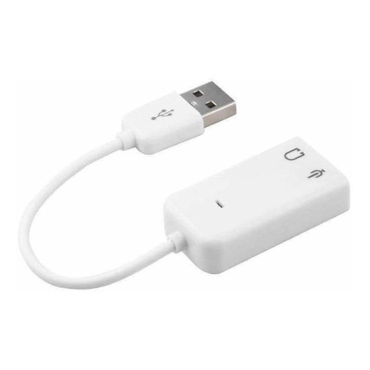 GENERICO - Adaptador de Sonido USB 3D Audio 71 para PC