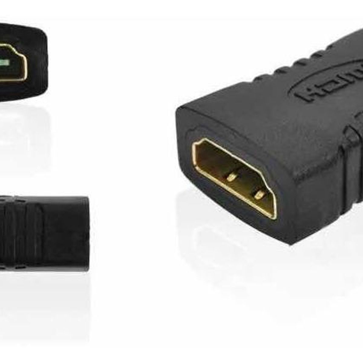 GENERICO - Extensor HDMI Hembra Hembra para Conexiones Estables