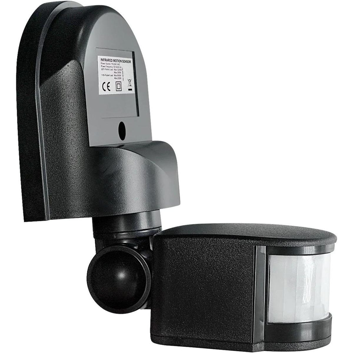 GENERICO - Sensor de Movimiento PIR Ajustable 1200W con Detección Avanzada