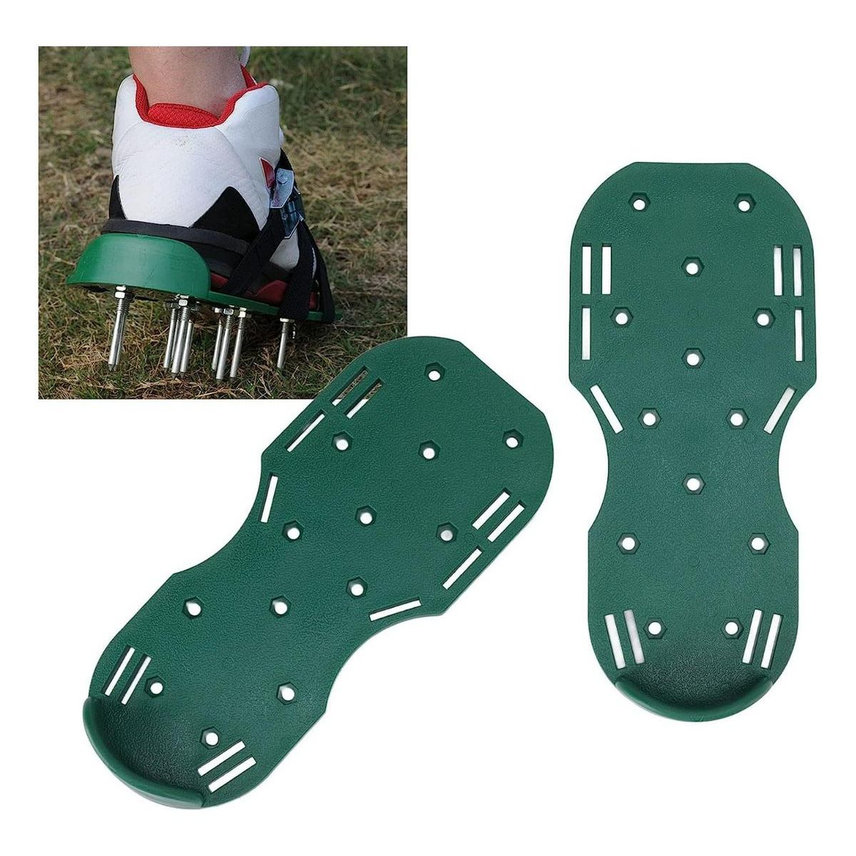 GENERICO - Zapatos Aireadores de Césped con Clavos de 4 cm para Jardinería