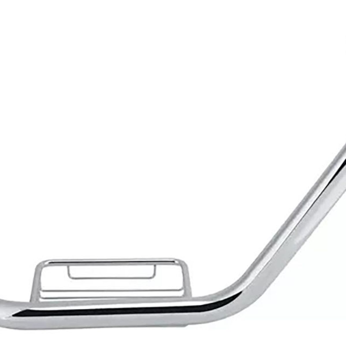 GENERICO - Barra de Seguridad 135° con Jabón Acero Inoxidable Plateado