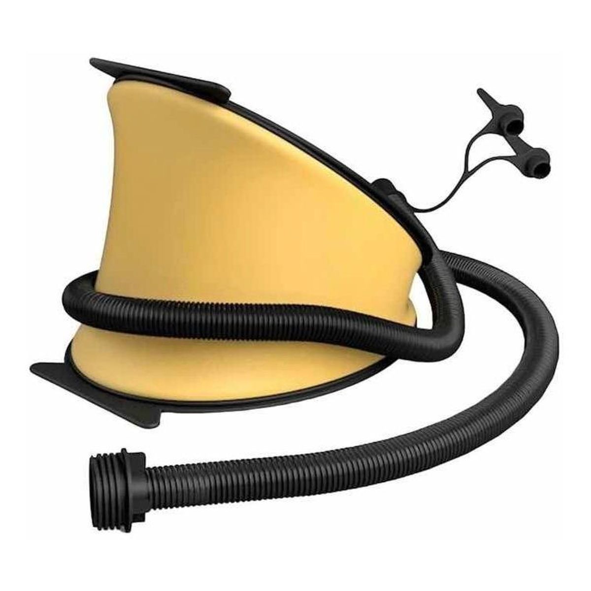 GENERICO - Inflador De Pie Manual con 3 Boquillas para Colchones