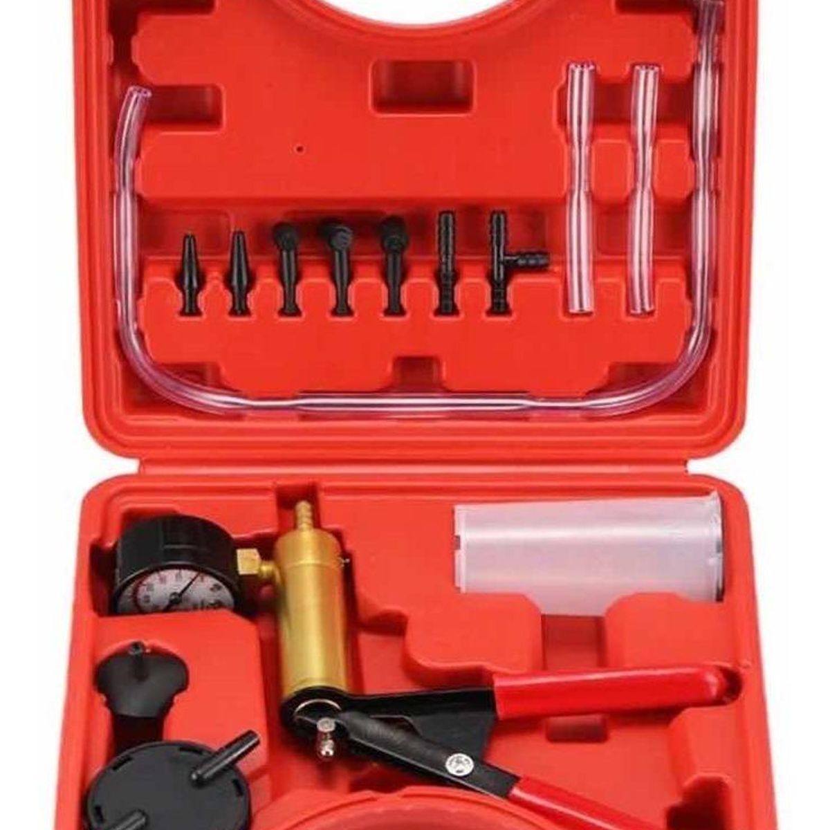 GENERICO - Kit de Herramientas para Purgado de Frenos y Vacío