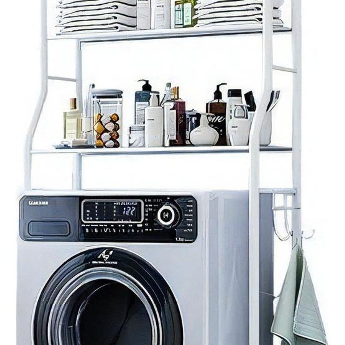 GENERICO - Estante Organizador Metálico de 3 Niveles para Baño