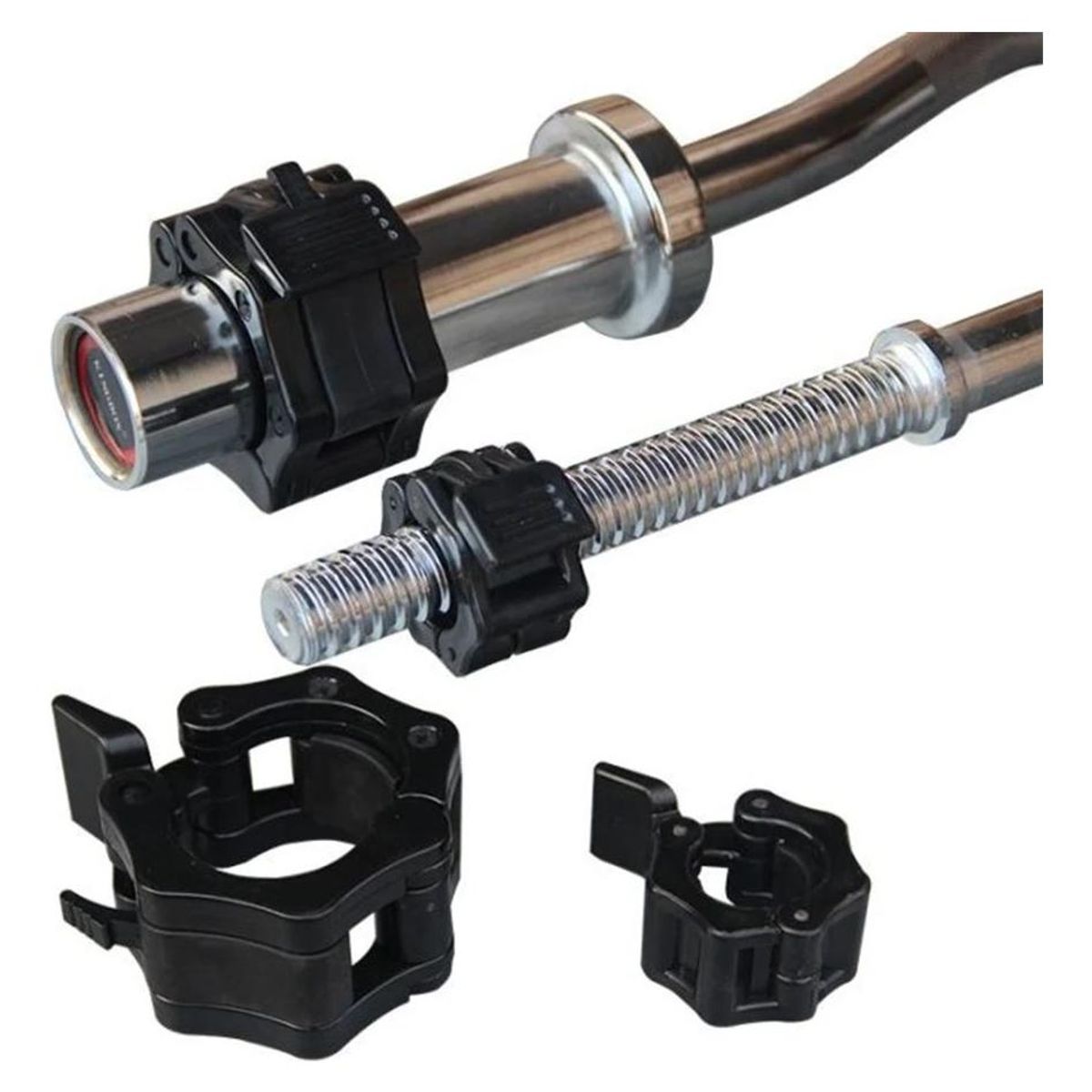 GENERICO - Collarines para Pesas de 50mm - Pack de 2 Unidades
