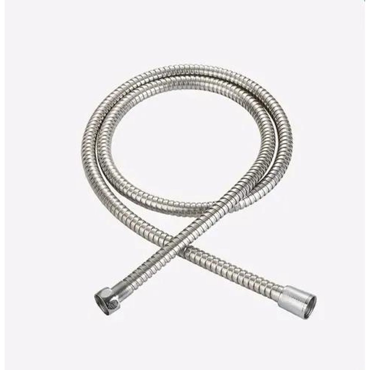 GENERICO - Tubo Manguera Flexible para Ducha 2 Metros Acero Inoxidable