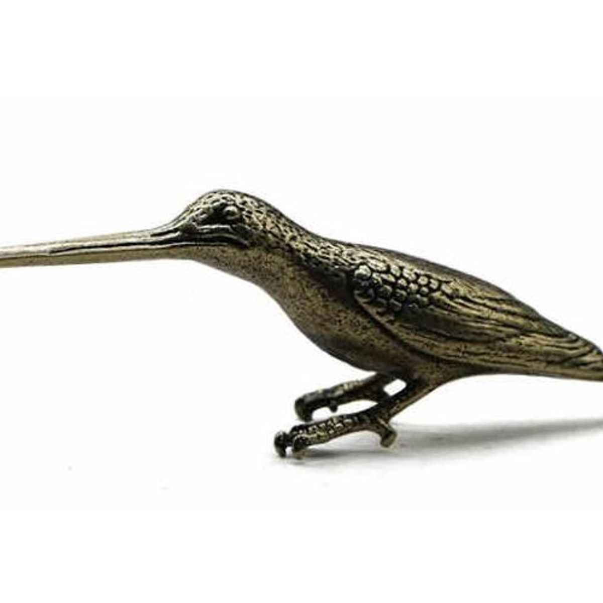 GENERICO - Estatua Decorativa de Cobre Pajaro de Boca Larga