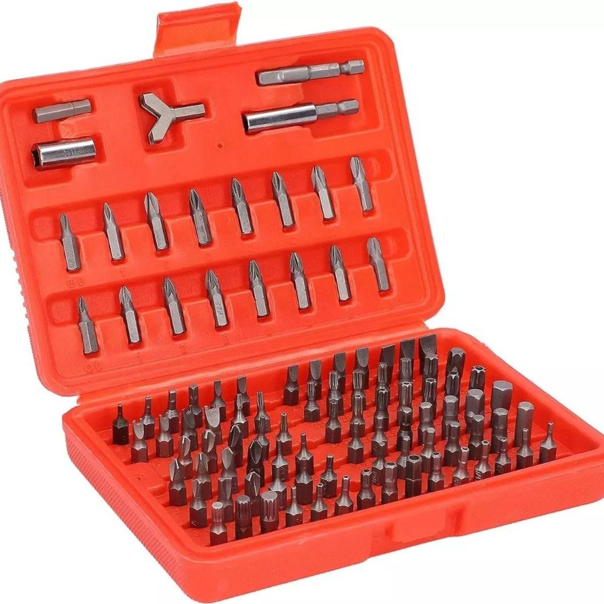 GENERICO - Juego de 100 Puntas de Destornillador de Seguridad