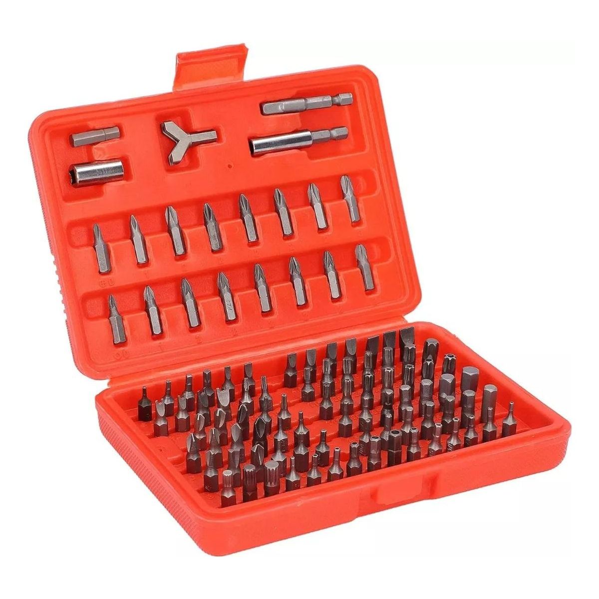 GENERICO - Juego de 100 Puntas de Destornillador de Seguridad