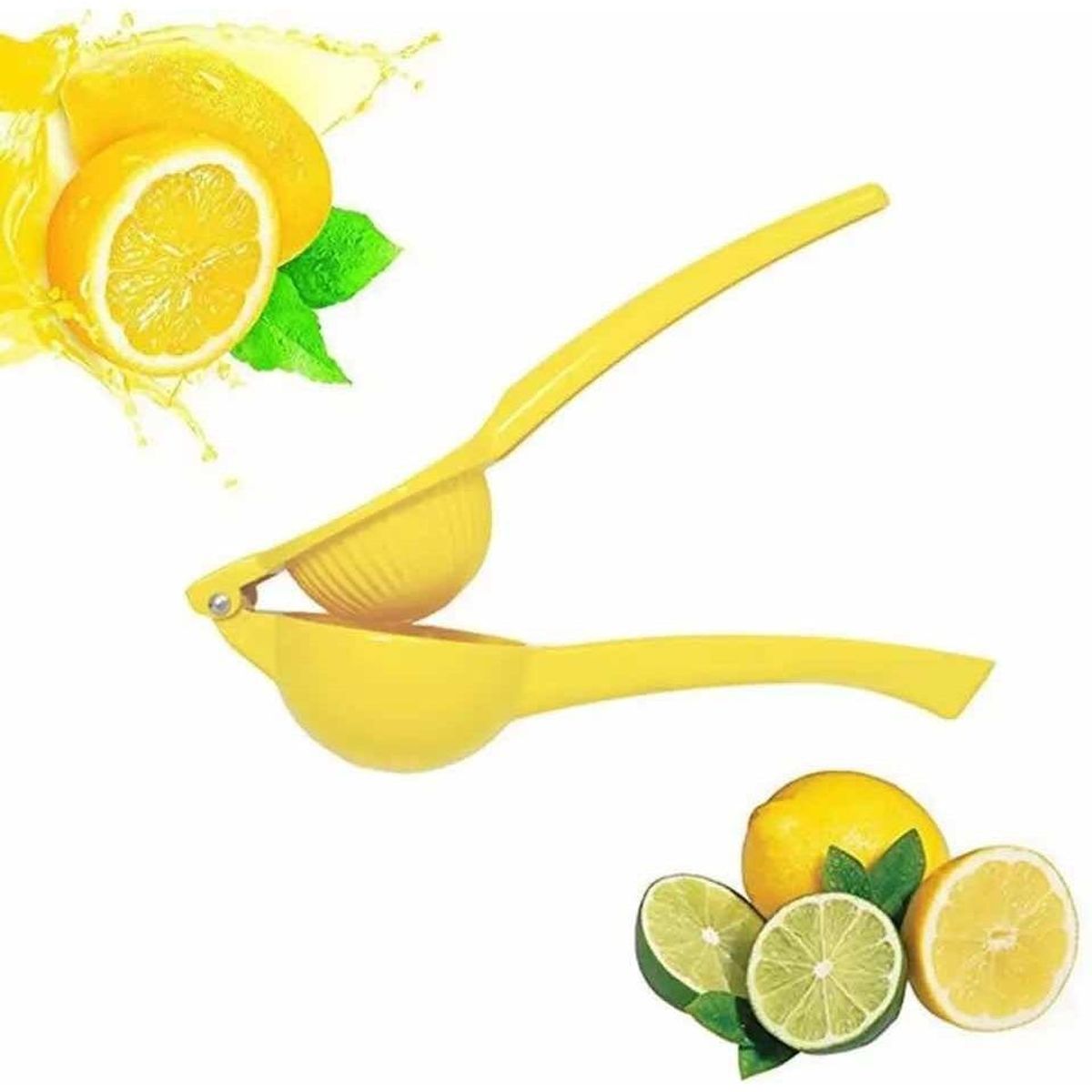 GENERICO - Práctico Exprimidor Manual de Limón para Uso Diario
