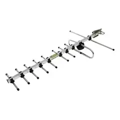 GENERICO - Antena Aérea Exterior HD de 10 Elementos para TV Digital