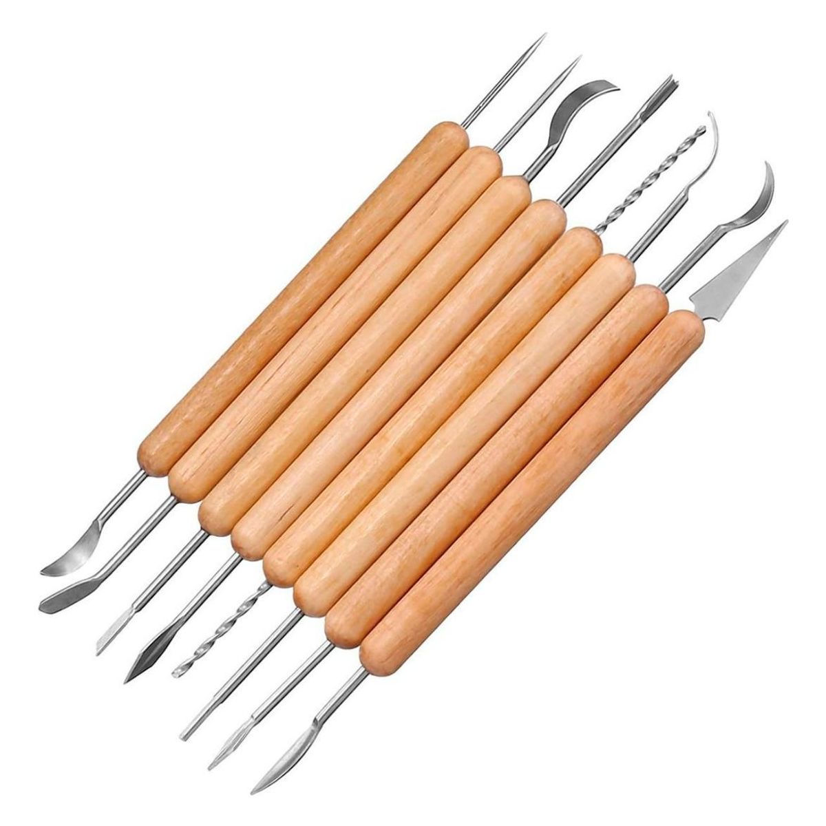 GENERICO - Kit de 30 Herramientas para Esculpir y Tallar