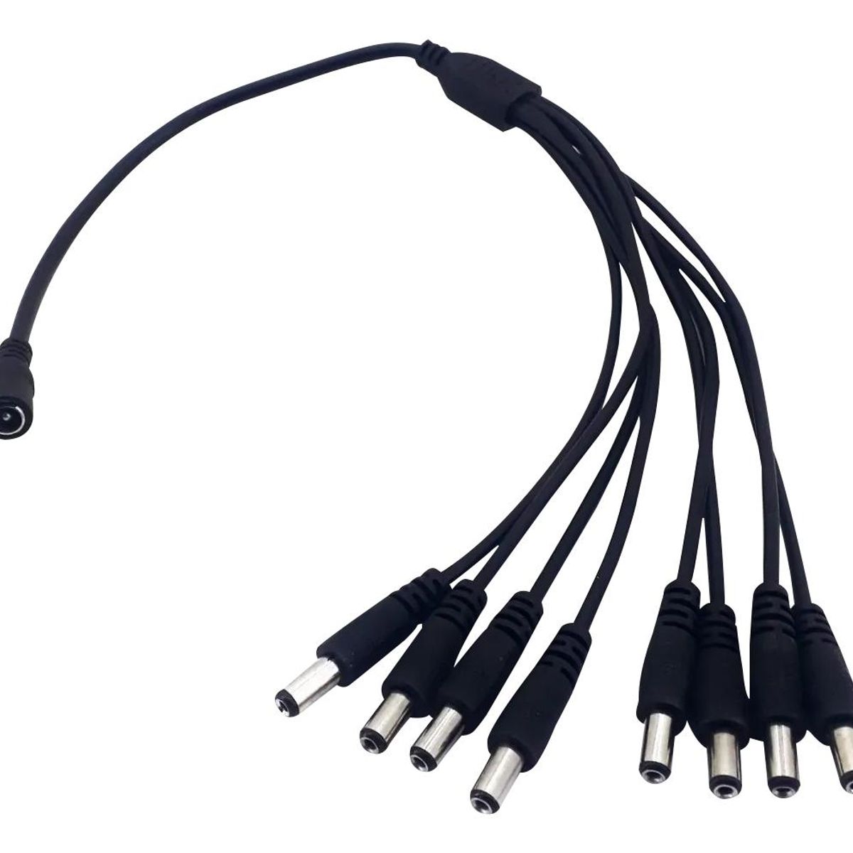 GENERICO - Splitter Pulpo de Alimentación 1x8 para Cámaras de CCTV