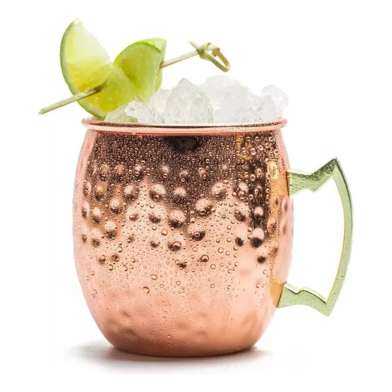 GENERICO - Mug de Cobre para Cocteles Moscow Mule 550ml