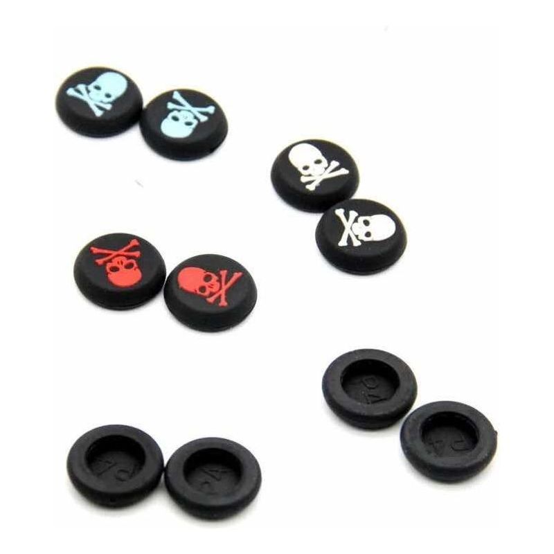 GENERICO - Gomitas Antideslizantes para Joystick PS4 - 2 Piezas