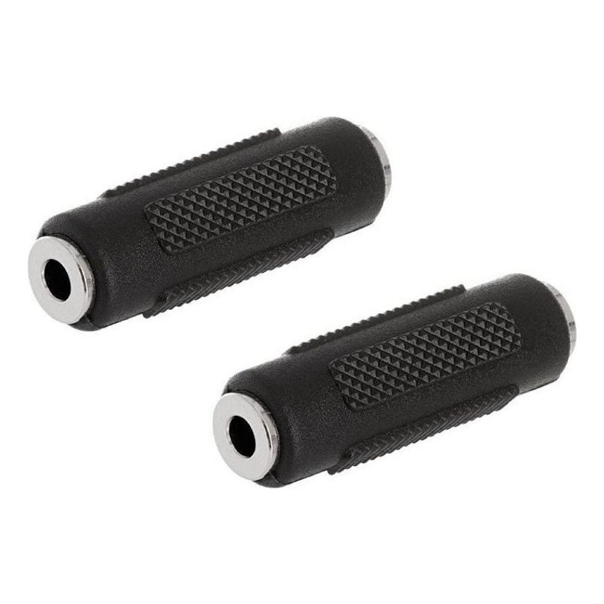 GENERICO - Pack de 2 Adaptadores de Audio Plug 35 mm Hembra