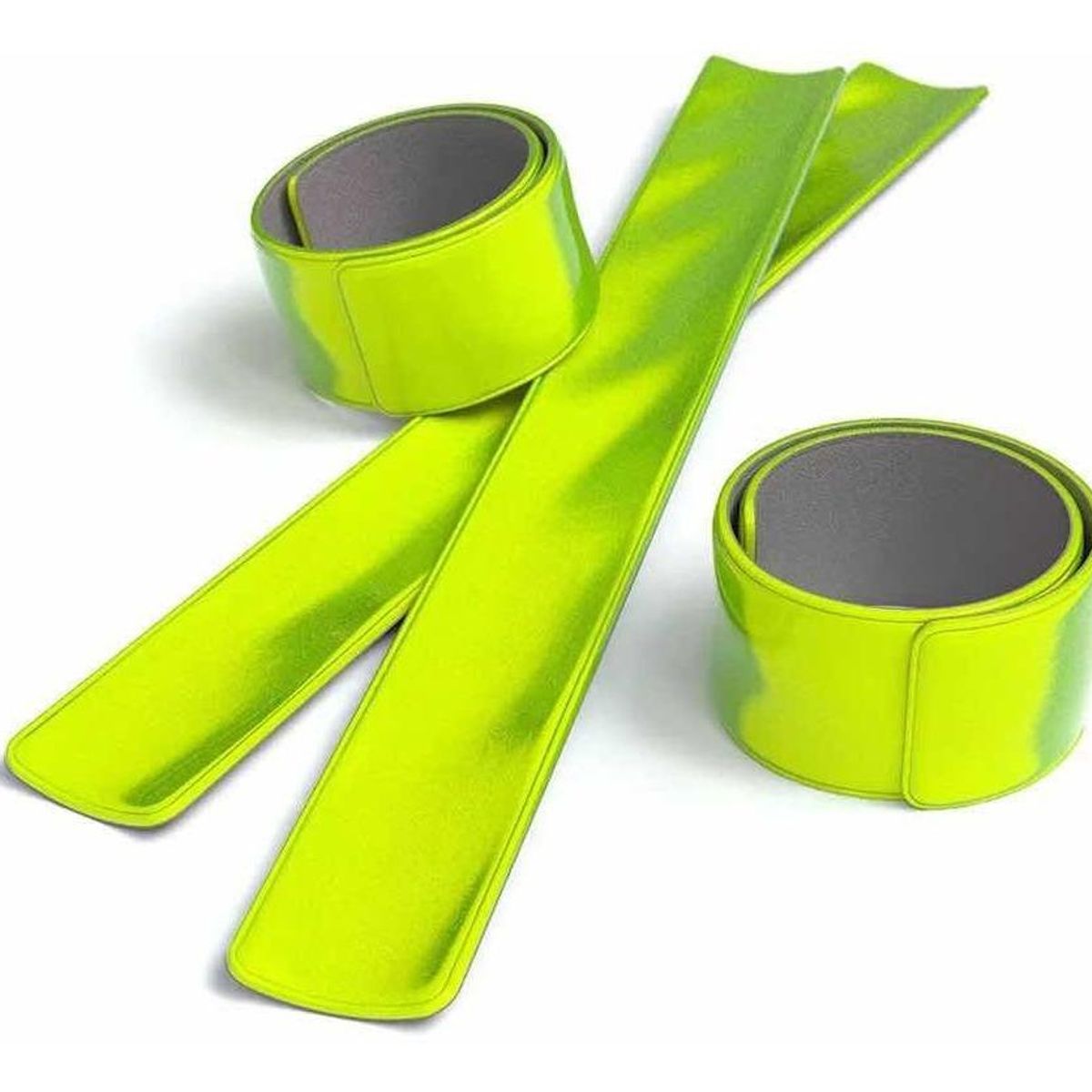 GENERICO - Cintas Reflectantes Retráctiles para Deportes - 2 Piezas.