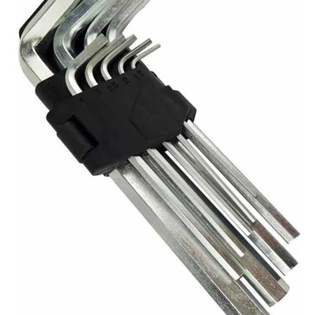 GENERICO - Juego de Llaves Allen de 9 Piezas para Bricolaje