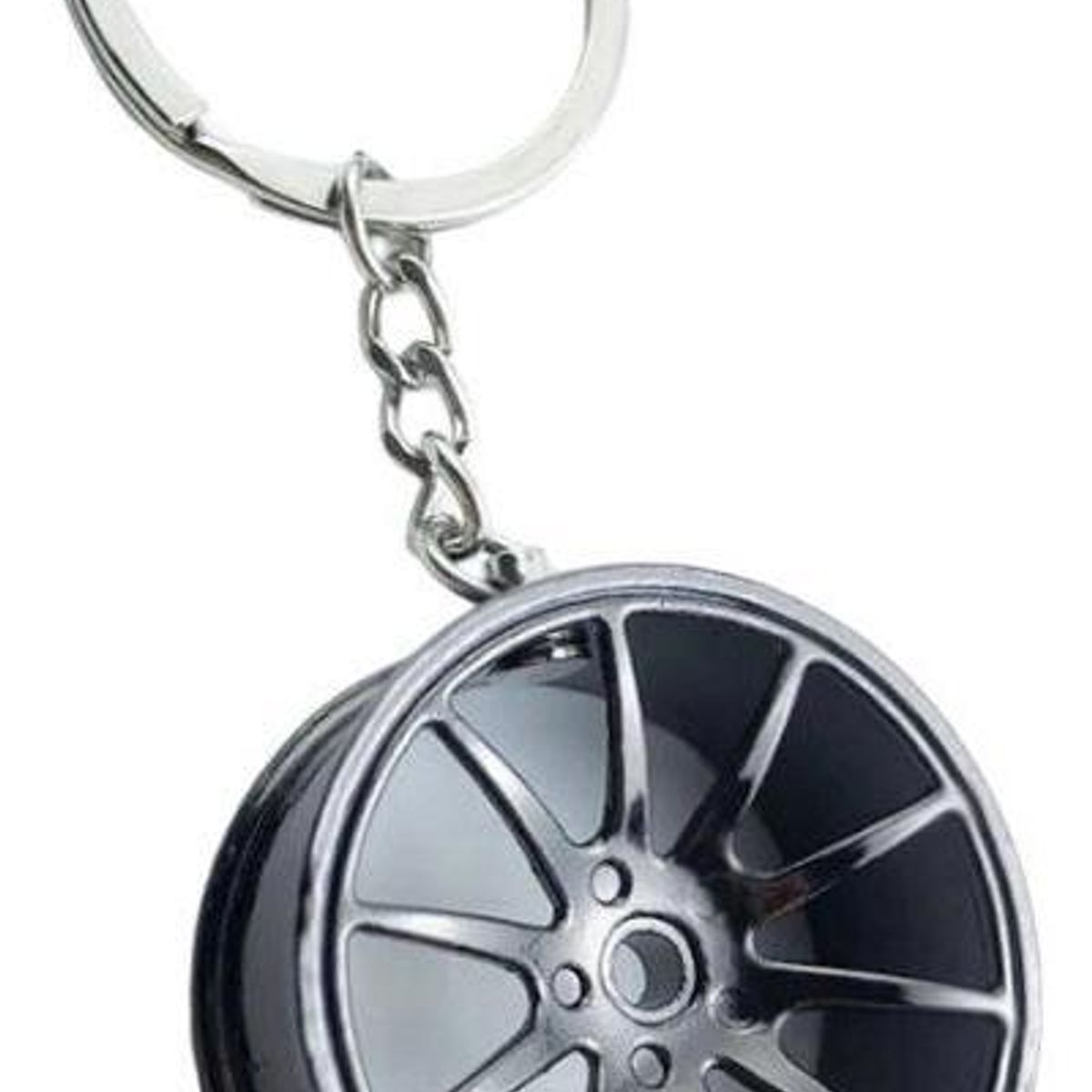 GENERICO - Llavero Creativo de Llanta para Tuning Automotriz
