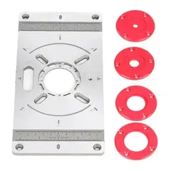 GENERICO - Placa Multifuncional para Mesa Router de Carpintería