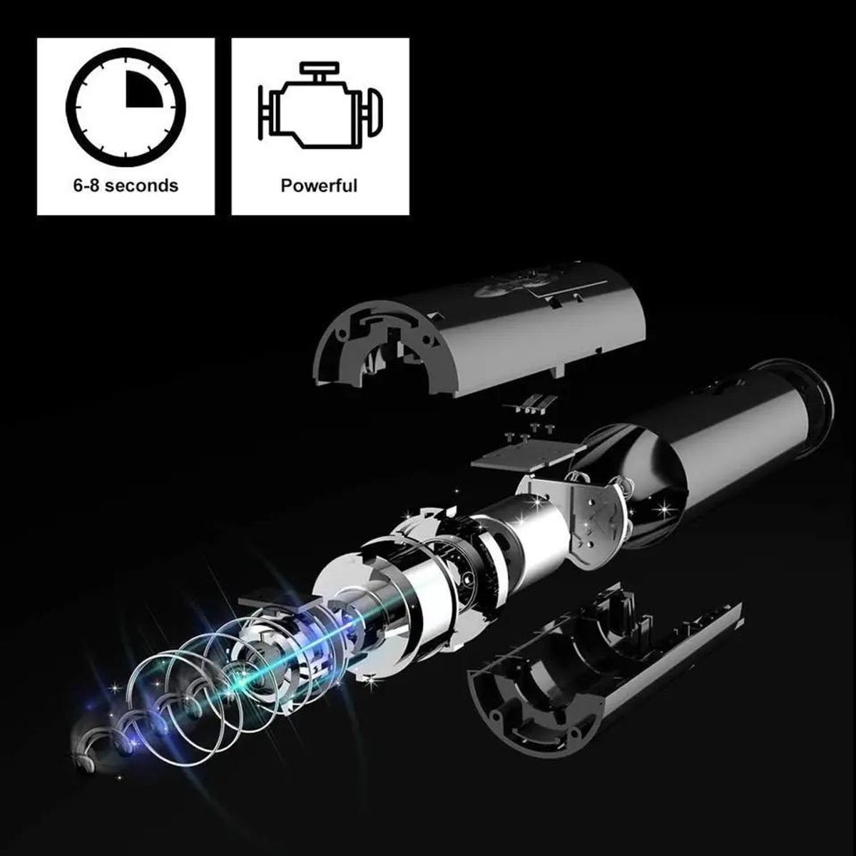 GENERICO - Sacacorchos Eléctrico Recargable Automático para Vino