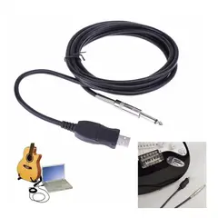 GENERICO - Adaptador USB de Guitarra para PC y Mac - 3m