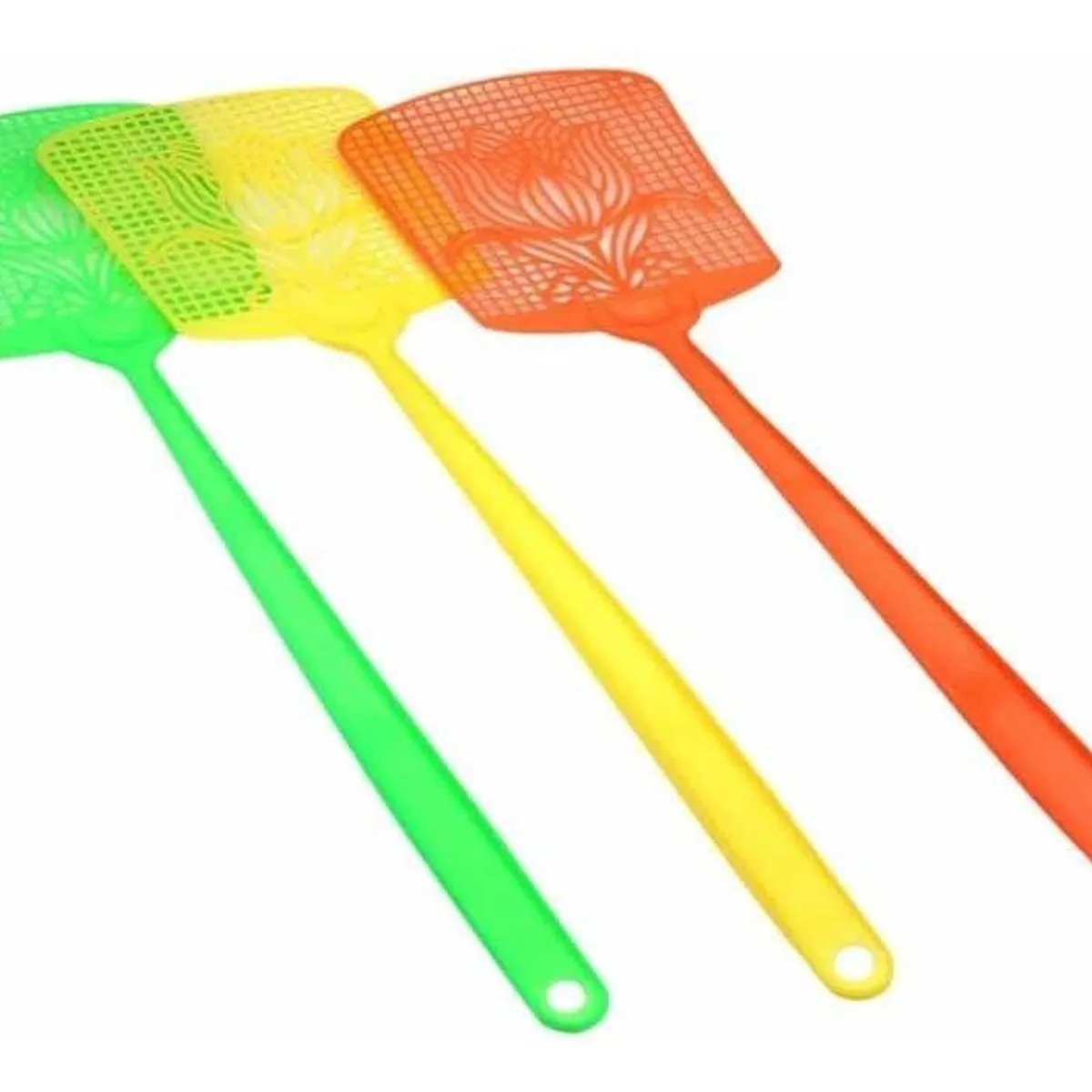 GENERICO - Raqueta Mata Moscas Flexible para Interior y Exterior