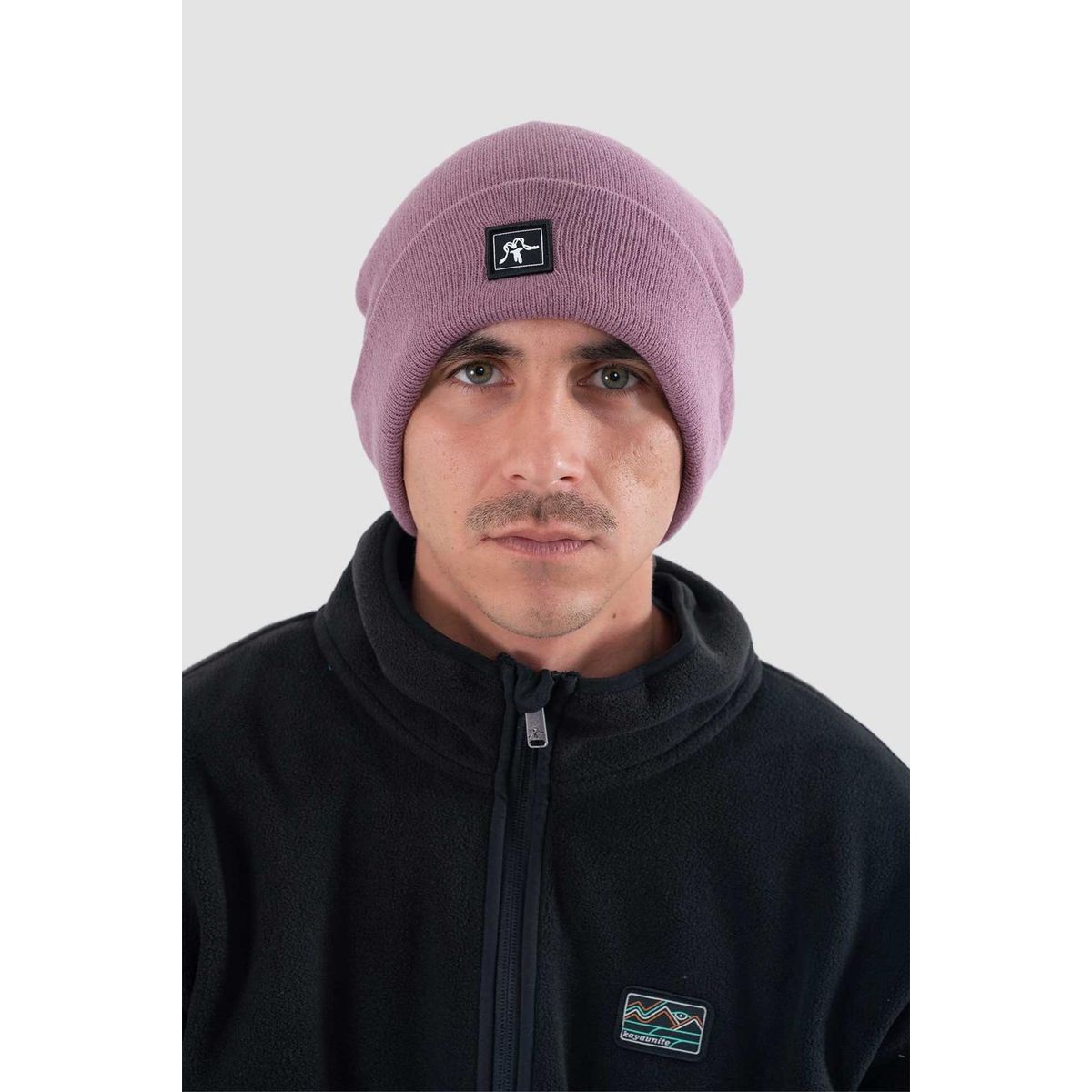 KAYA UNITE - Gorro Beanie Logo Malva