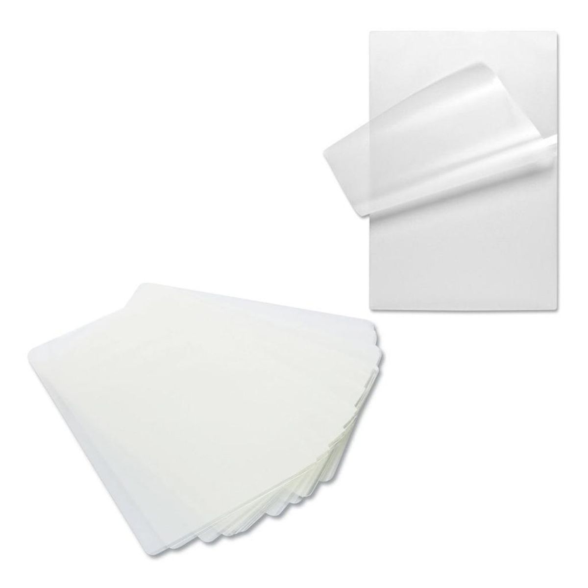 GENERICO - 100 Micas para Termolaminar Doble Carnet 95x65cm