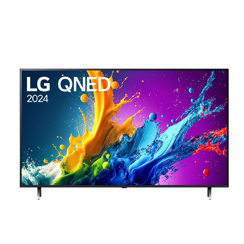 LG - Televisor QNED 55 Smart TV 4K UHD ThinQ AI 55QNED80TSA LG 2024