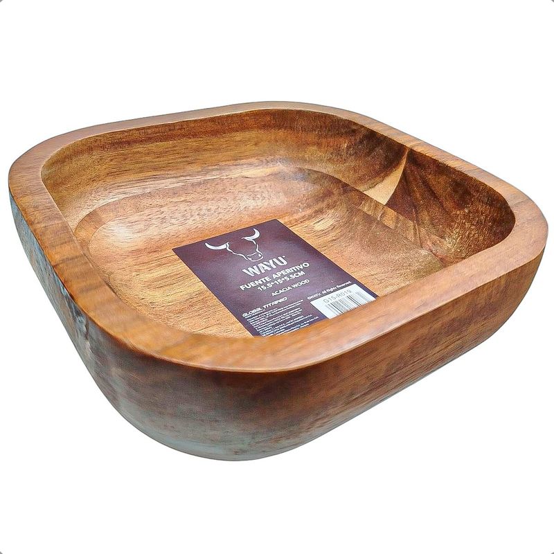 WAYU - Fuente Aperitivo Madera Wayu Fuente Para Picoteo Fuente Wayu