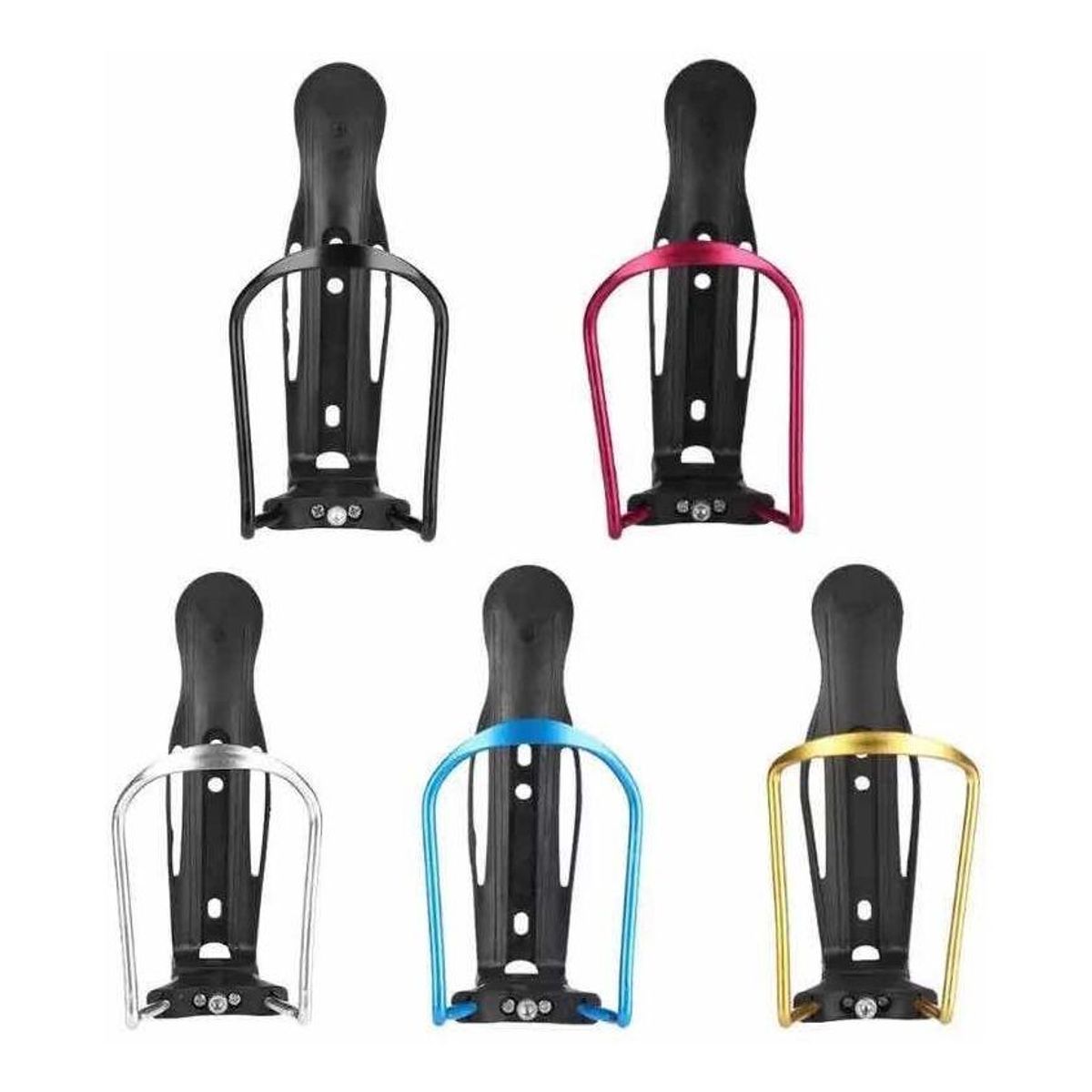 GENERICO - Soporte Ajustable para Caramagiola de Bicicleta de Aluminio