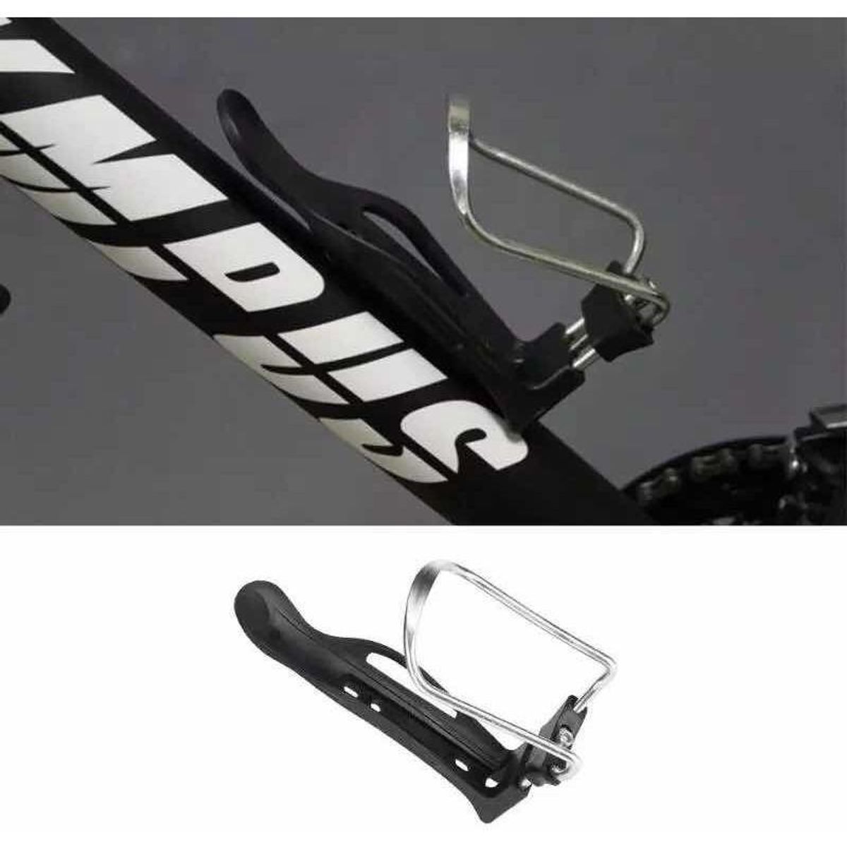 GENERICO - Soporte Ajustable para Caramagiola de Bicicleta de Aluminio