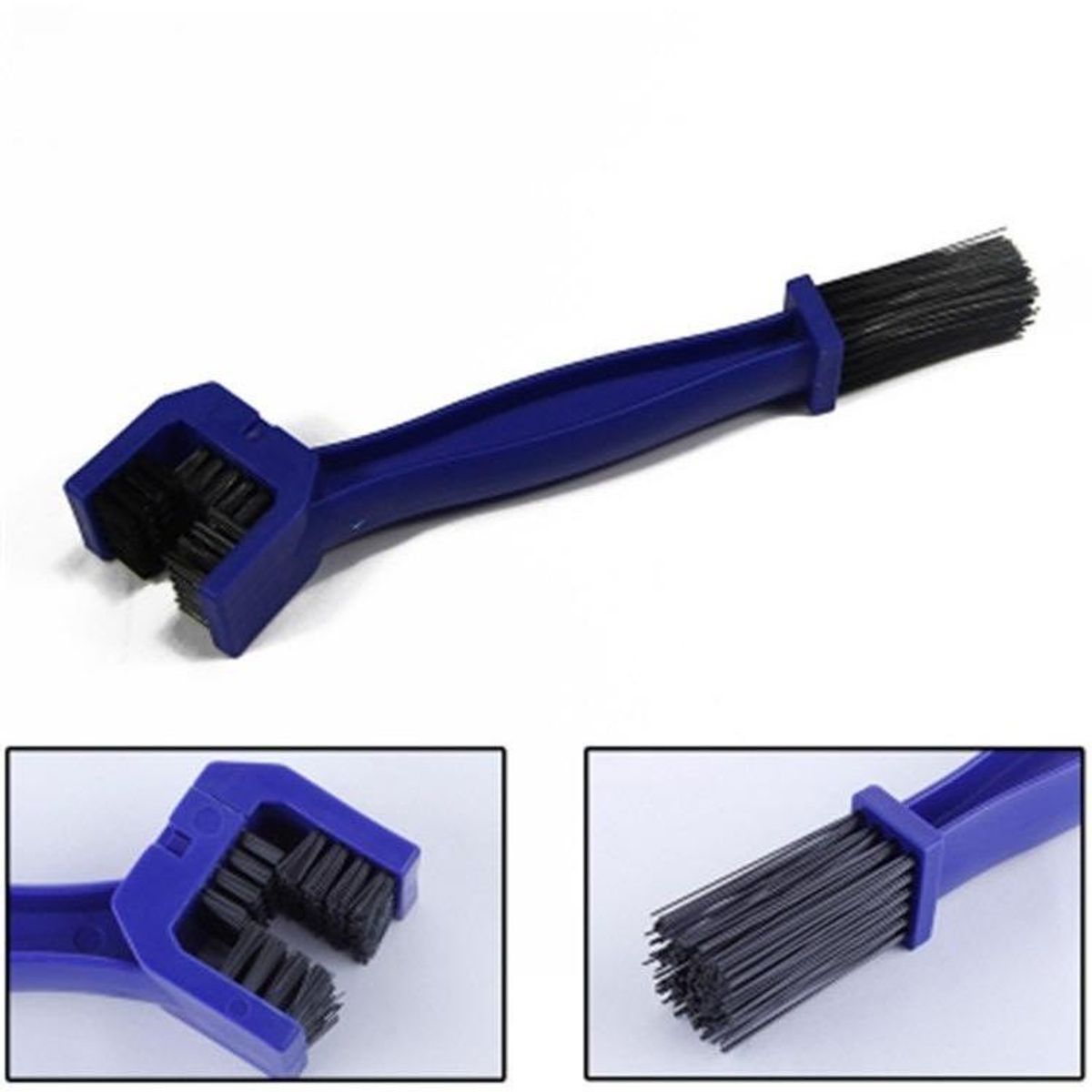 GENERICO - Limpia Cadenas 3 en 1 con Cepillo para Piñón de Bicicleta