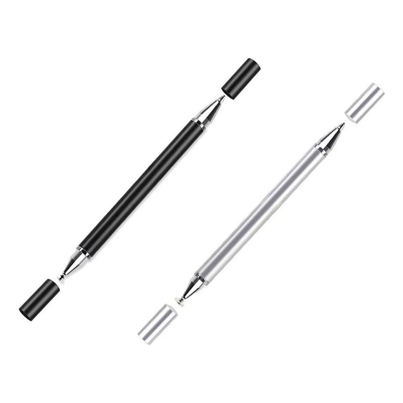 GENERICO - Lápiz óptico Touch Stylus para Teléfonos y Tablets - Color NegroGris
