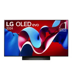 LG - Televisor OLED Evo 55 Smart TV 4K UHD ThinQ AI OLED55C4PSA 2024