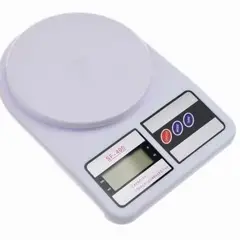 GENERICO - Báscula Digital de Cocina 7 Kg con Pantalla LCD.-
