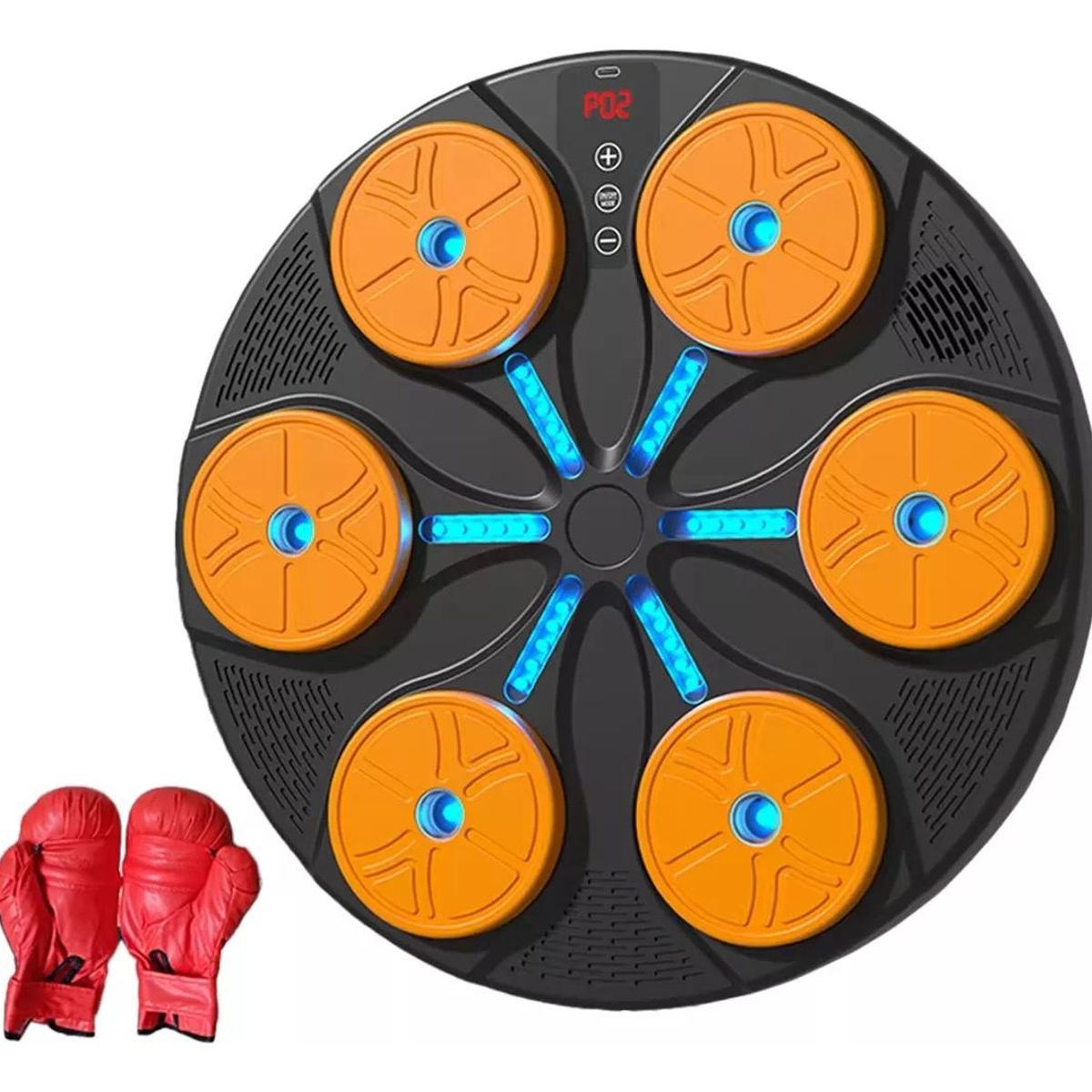GENERICO - Máquina de Boxeo Inteligente con Bluetooth y Música