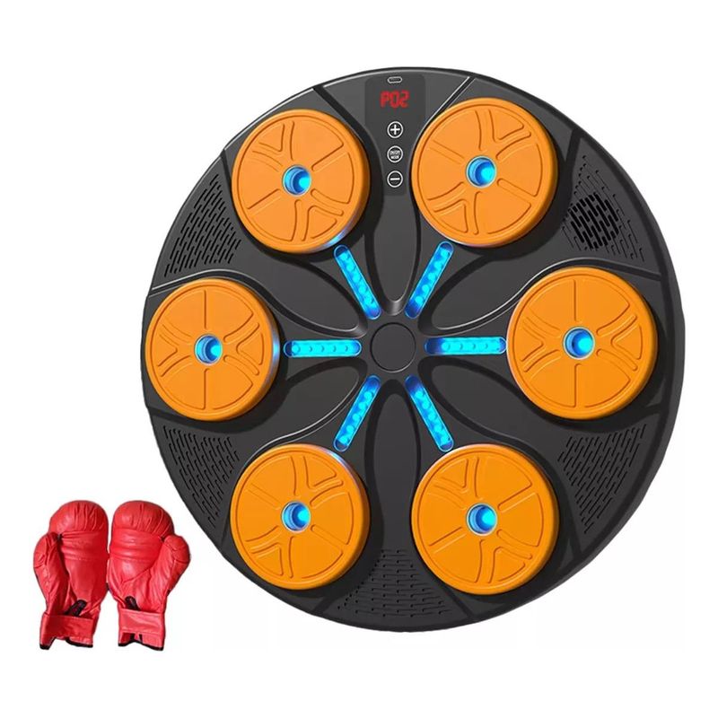 GENERICO - Máquina de Boxeo Inteligente con Bluetooth y Música