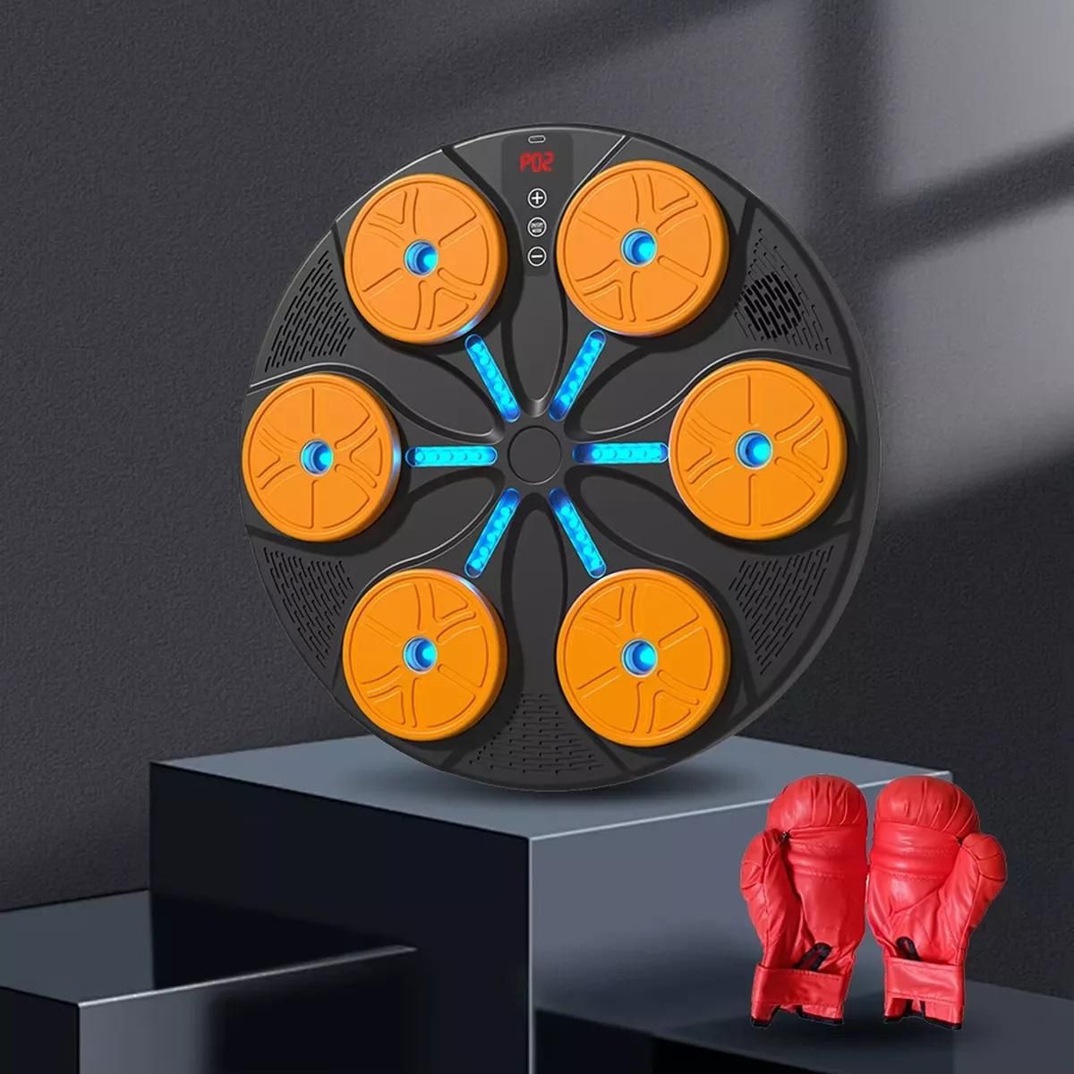 GENERICO - Máquina de Boxeo Inteligente con Bluetooth y Música